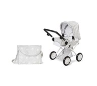 Dukkevogn med stelleveske