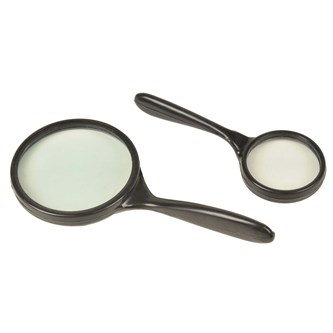 Førstørrelsesglass 2x