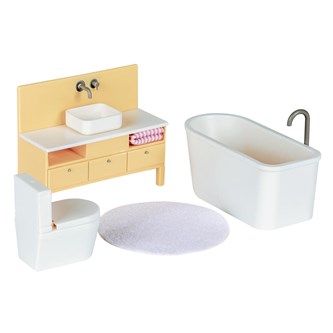 Lundby dukkehusmøbler bad