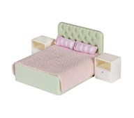 Lundby dukkehusmøbler soverom 3 deler