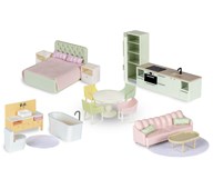 Lundby dukkehusmøbler 17 deler