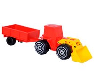 Plasto traktor med henger