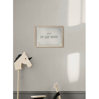 Kunskapstavlan® Plakat vennediplom A4
