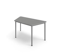 Trapesbord 12:38 FSC akustikk laminat 140x70 cm sølv