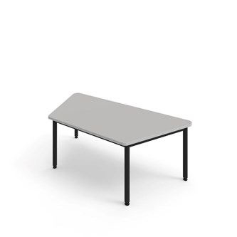 Trapesbord 12:38 FSC DL 140x70 cm svart