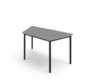 Trapesbord 12:38 FSC akustikk optimal laminat 160x80 cm svart
