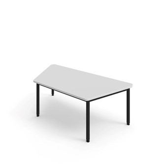 Trapesbord 12:38 FSC DL 140x70 cm svart