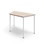 Trapesbord 12:38 FSC akustikk optimal laminat 140x80 cm hvitt