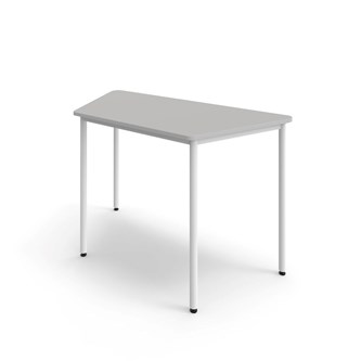 Trapesbord 12:38 FSC akustikk optimal laminat 140x80 cm hvitt