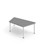 Trapesbord 12:38 FSC akustikk optimal laminat 140x80 cm hvitt