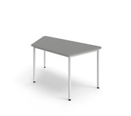Trapesbord 12:38 FSC akustikk laminat 160x80 cm hvitt