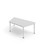 Trapesbord 12:38 FSC akustikk optimal laminat 140x80 cm hvitt