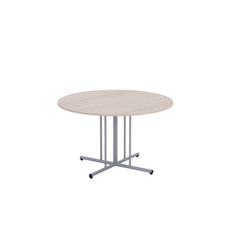 Søylebord 12:38 FSC HT Ø120 cm sølv