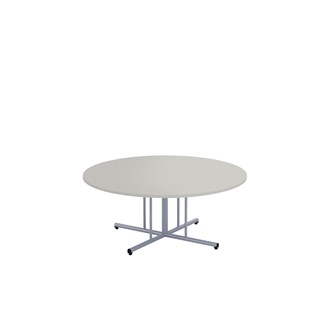Søylebord 12:38 FSC HT Ø120 cm sølv