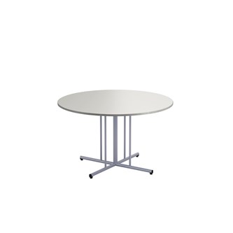 Søylebord 12:38 FSC HT Ø120 cm sølv