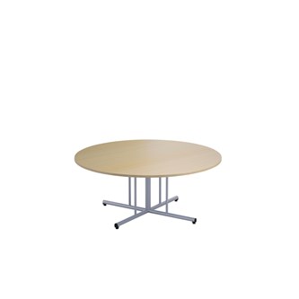 Søylebord 12:38 FSC HT Ø120 cm sølv