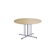 Søylebord 12:38 FSC HT Ø120 cm sølv