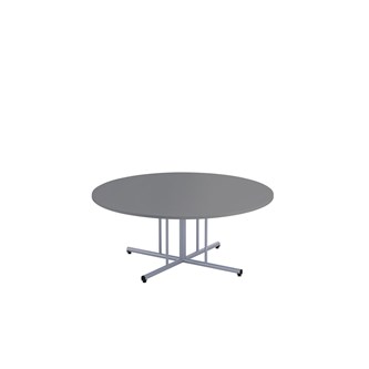 Søylebord 12:38 FSC HT Ø120 cm sølv