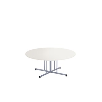 Søylebord 12:38 FSC HT Ø120 cm sølv