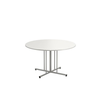 Søylebord 12:38 FSC HT Ø120 cm sølv