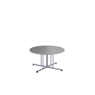 Søylebord 12:38 FSC HT Ø90 cm sølv