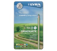 Fargeblyanter Lyra Graduate 12 stk