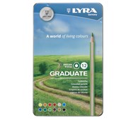 Fargeblyanter Lyra Graduate 12 stk