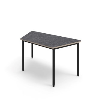 Bord 12:38 Akustikk linoleum 140x70x70 cm svart