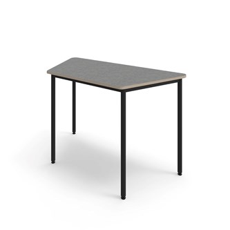 Bord 12:38 Akustikk linoleum 140x70x70 cm svart