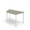Bord 12:38 akustikk optimal linoleum 160x80x80 cm vitt stativ