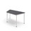 Bord 12:38 akustikk optimal linoleum 160x80x80 cm vitt stativ