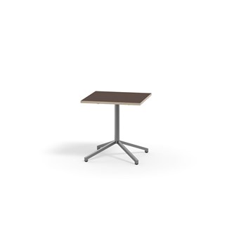 Bord Pilare akustikklaminat 70x70 cm sølv