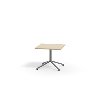 Bord Pilare akustikklaminat 70x70 cm sølv