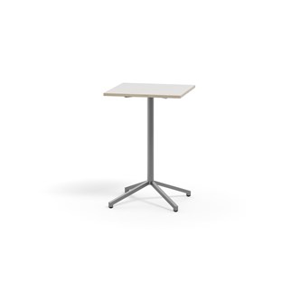 Bord Pilare akustikklaminat 70x70 cm sølv