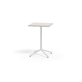 Bord Pilare akustikklaminat 70x70 cm hvit