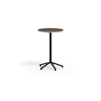 Bord Pilare akustikklaminat Ø70 cm svart