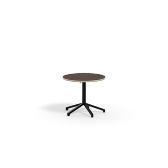 Bord Pilare akustikklaminat Ø70 cm svart