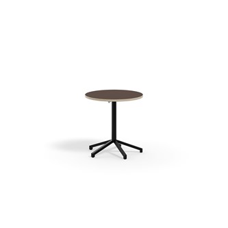 Bord Pilare akustikklaminat Ø70 cm svart