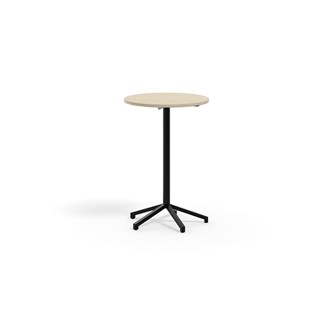 Bord Pilare akustikklaminat Ø70 cm svart