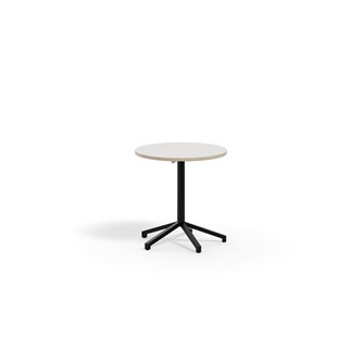 Bord Pilare akustikklaminat Ø70 cm svart