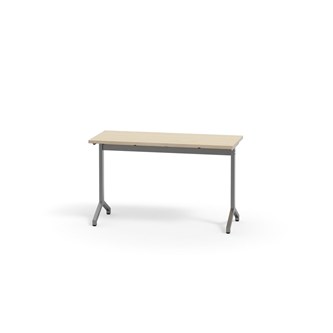 Bord Pilare akustikklaminat 120x50 cm sølv
