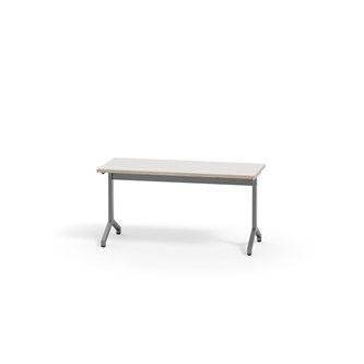 Bord Pilare akustikklaminat 120x50 cm sølv