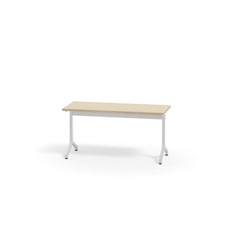 Bord Pilare akustikklaminat 120x50 cm hvit