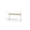 Bord Pilare akustikklaminat 120x50 cm hvit