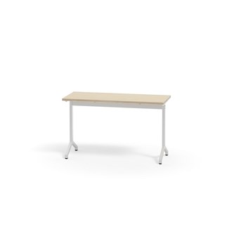 Bord Pilare akustikklaminat 120x50 cm hvit