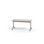 Bord Pilare akustikklaminat 120x60 cm sølv