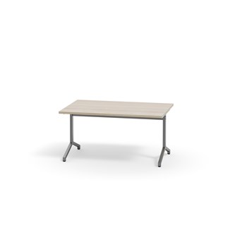 Bord Pilare akustikklaminat 120x70 cm sølv