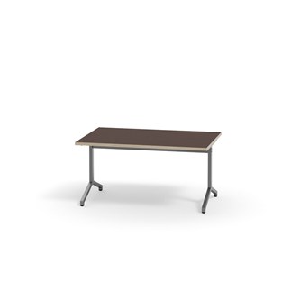 Bord Pilare akustikklaminat 120x70 cm sølv