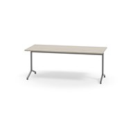 Bord Pilare akustikklaminat 180x70 cm sølv