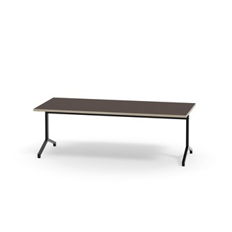 Bord Pilare akustikklaminat 180x80 cm svart